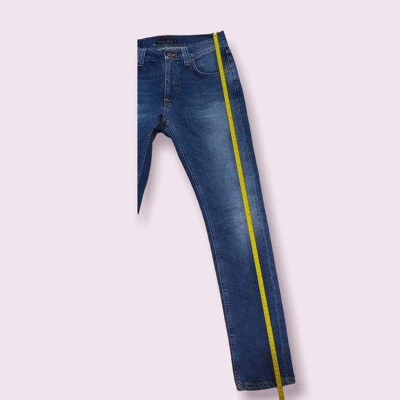 Nudie Jeans made in Italy,Size 28, Color Blue - Picture 4 of 12